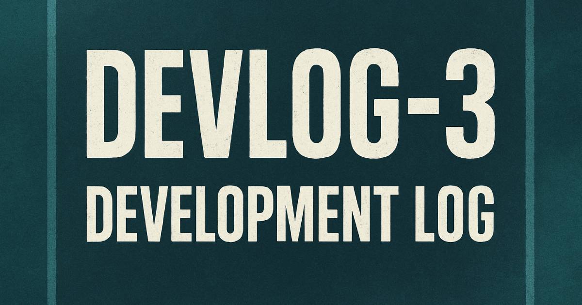 DEVLOG-3: New Worlds, Rare Loot, and a Team Rhythm That Scales