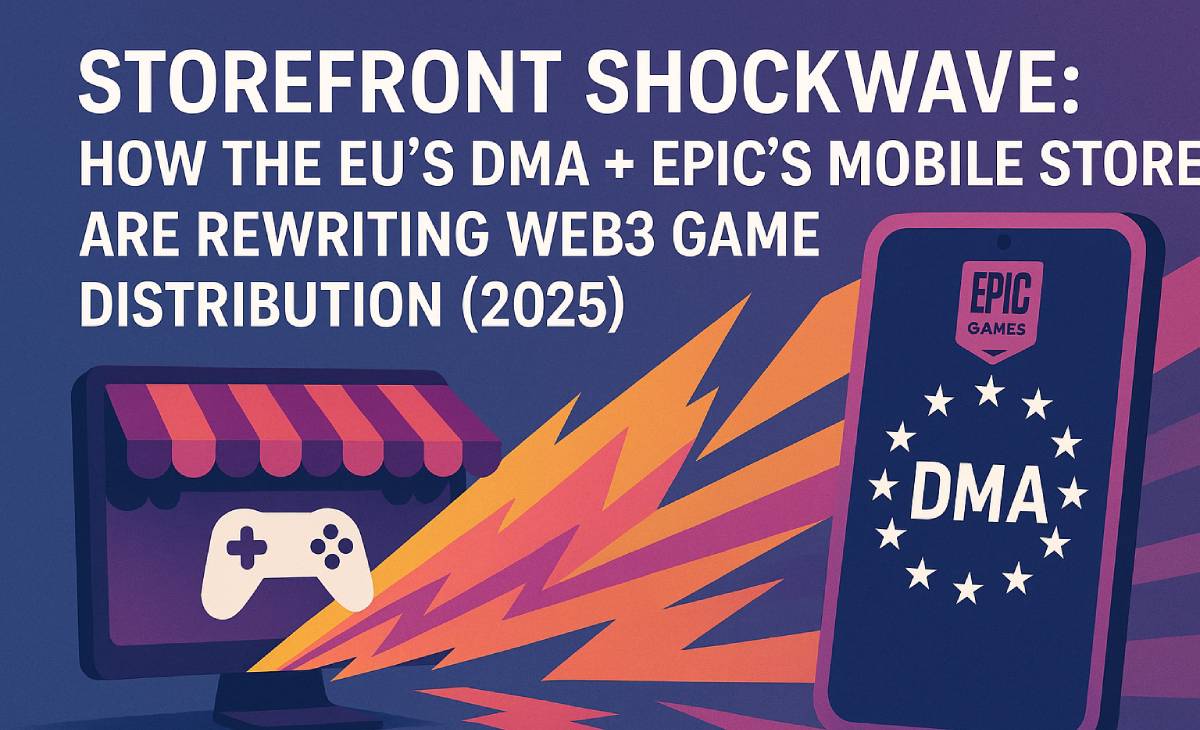 Storefront Shockwave: How the EU's DMA + Epic's Mobile Store Are Rewriting Web3 Game Distribution (2025)