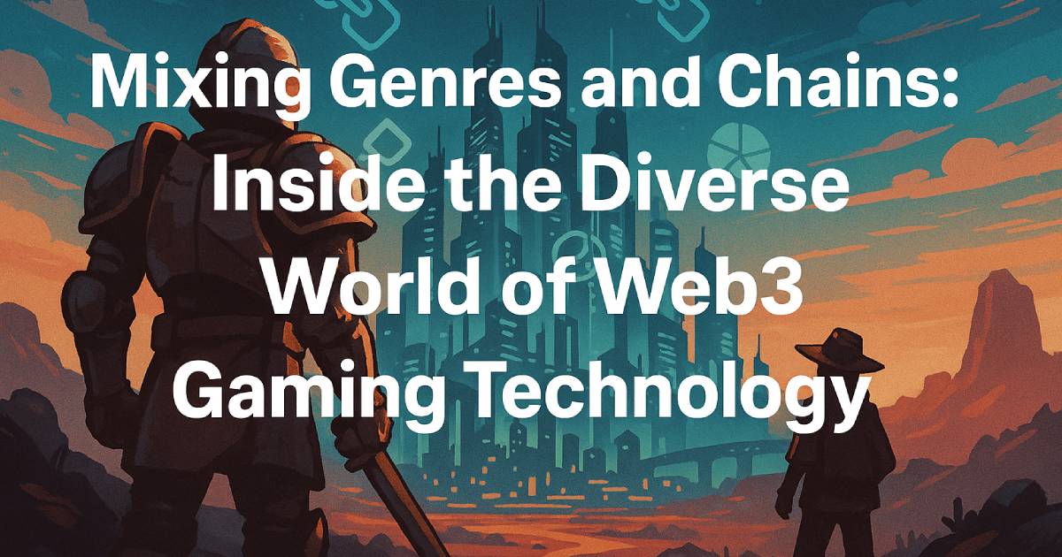 Mixing Genres and Chains: Inside the Diverse World of Web3 Gaming Technology