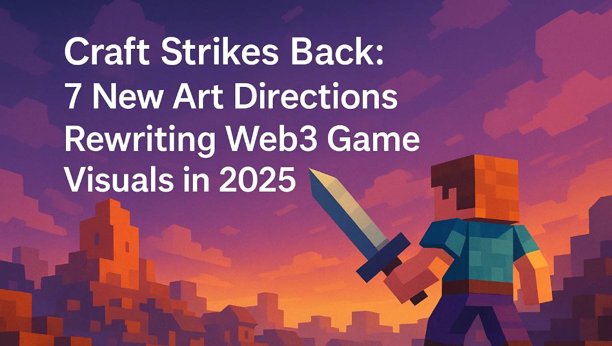 Craft Strikes Back: 7 New Art Directions Rewriting Web3 Game Visuals in 2025