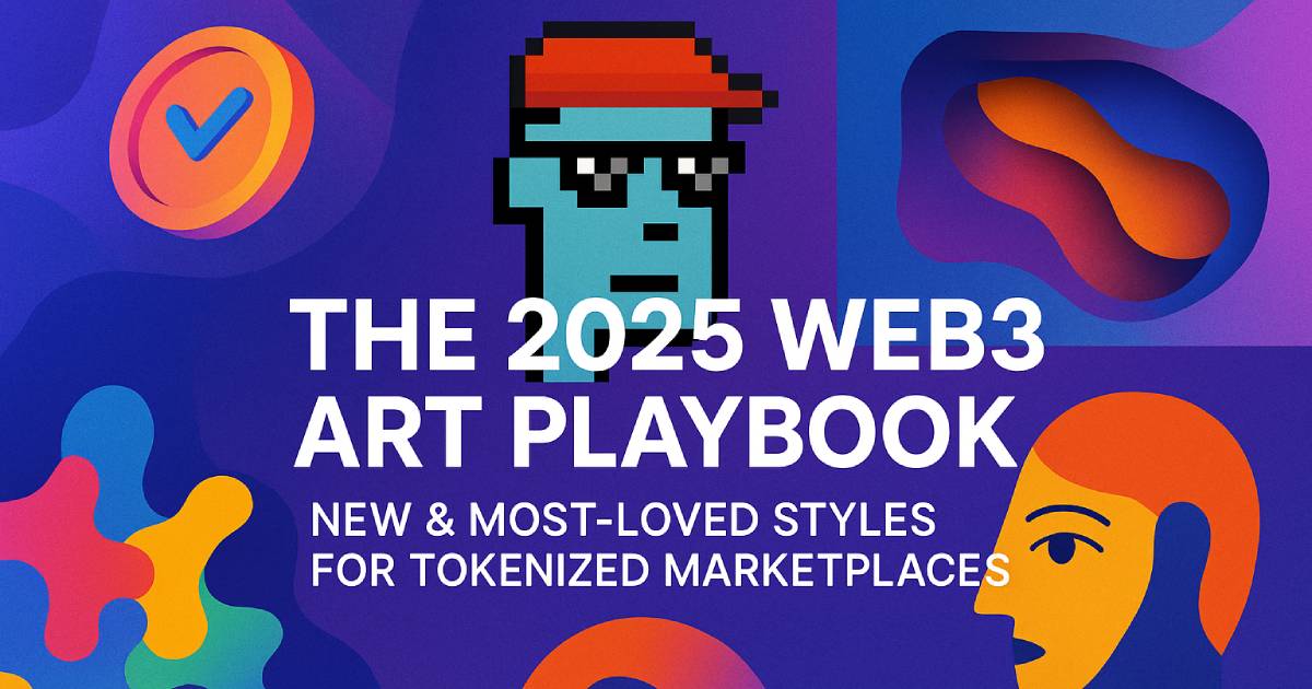 The 2025 Web3 Art Playbook: New & Most-Loved Styles For Tokenized Marketplaces